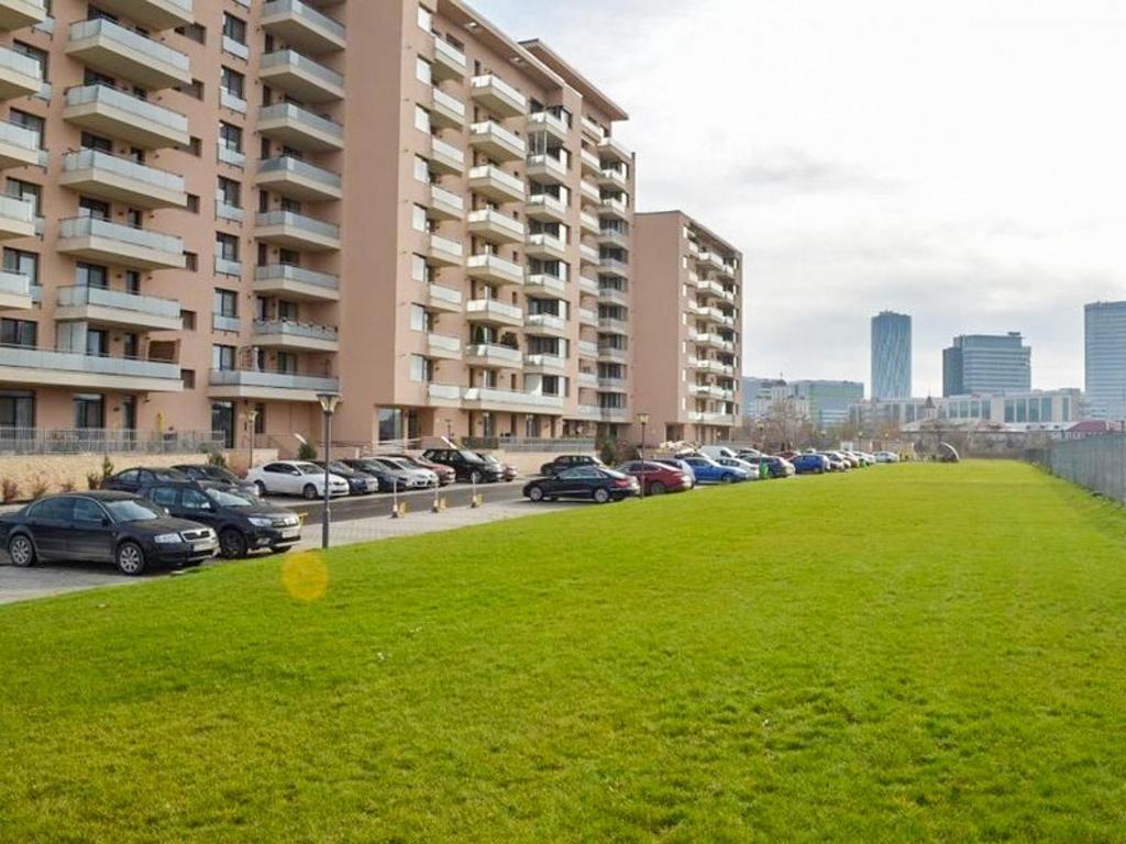 Herastrau Apartment Bukares Bagian luar foto